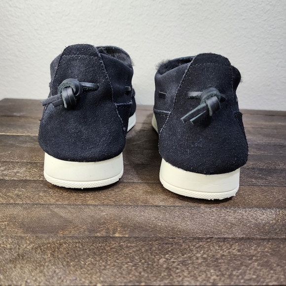 Women's Sperry Moc Slider Slip On Shoes Suede and faux fur lining Size 7 - Picture 11 of 16